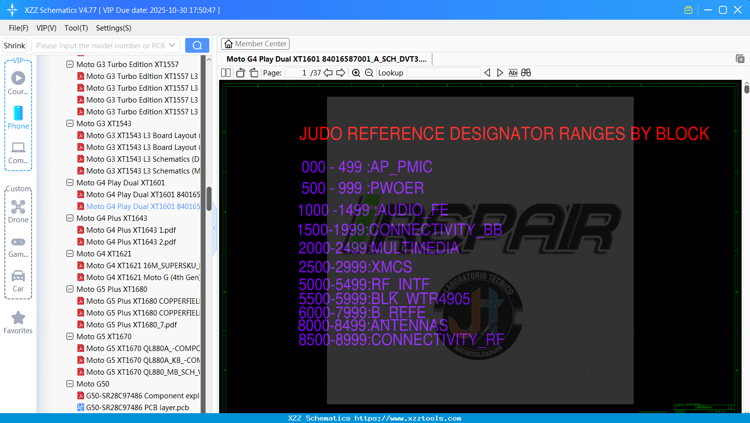 Motorola Moto G4 Play Dual XT1601 84016587001_A_SCH_DVT3